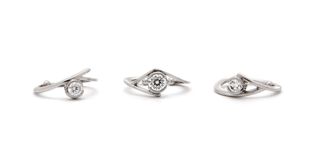 Custom Design: "Branches" Rings