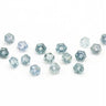 “Light Blue” Montana Sapphires - Hexagon