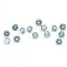 “Light Blue” Montana Sapphires - Hexagon
