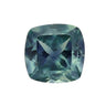 "Teal" Cushion Cut - Montana Sapphires