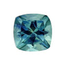 "Teal" Cushion Cut - Montana Sapphires