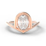 "The Architect" - Oval Chevron Ring