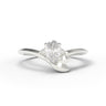 "Lilac" Leaf Ring - 5x3mm Oval