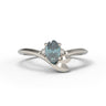 "Lilac" Leaf Ring - 5x3mm Oval