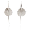 "Eucalyptus" Small Earrings - Silver