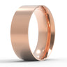 "Modernist" 8mm Flat Band - Comfort-fit