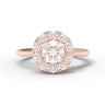 "Florist" Halo Ring