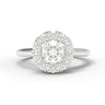 "Florist" Halo Ring