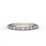 "Little Leaves" 1.5mm Eternity Band