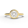 "The Minimalist" - 1/2ct Bezel Set Ring