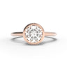 "The Minimalist" - 1/2ct Bezel Set Ring