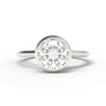 "The Minimalist" - 0.80ct Bezel Set Ring
