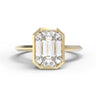"The Minimalist" - 8x6mm Emerald Cut Ring