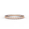 "Sunflower" 1.5mm Eternity Band