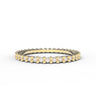"Sunflower" 1.5mm Eternity Band