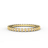 "Sunflower" 1.5mm Eternity Band