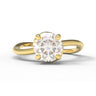 "Infinity" Wave Ring - 1.0ct Round