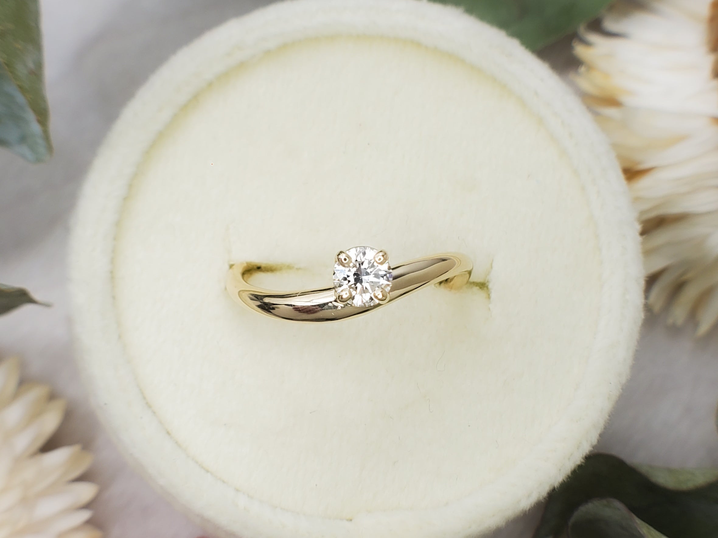 Canadian Diamond: Custom Design Wave Ring