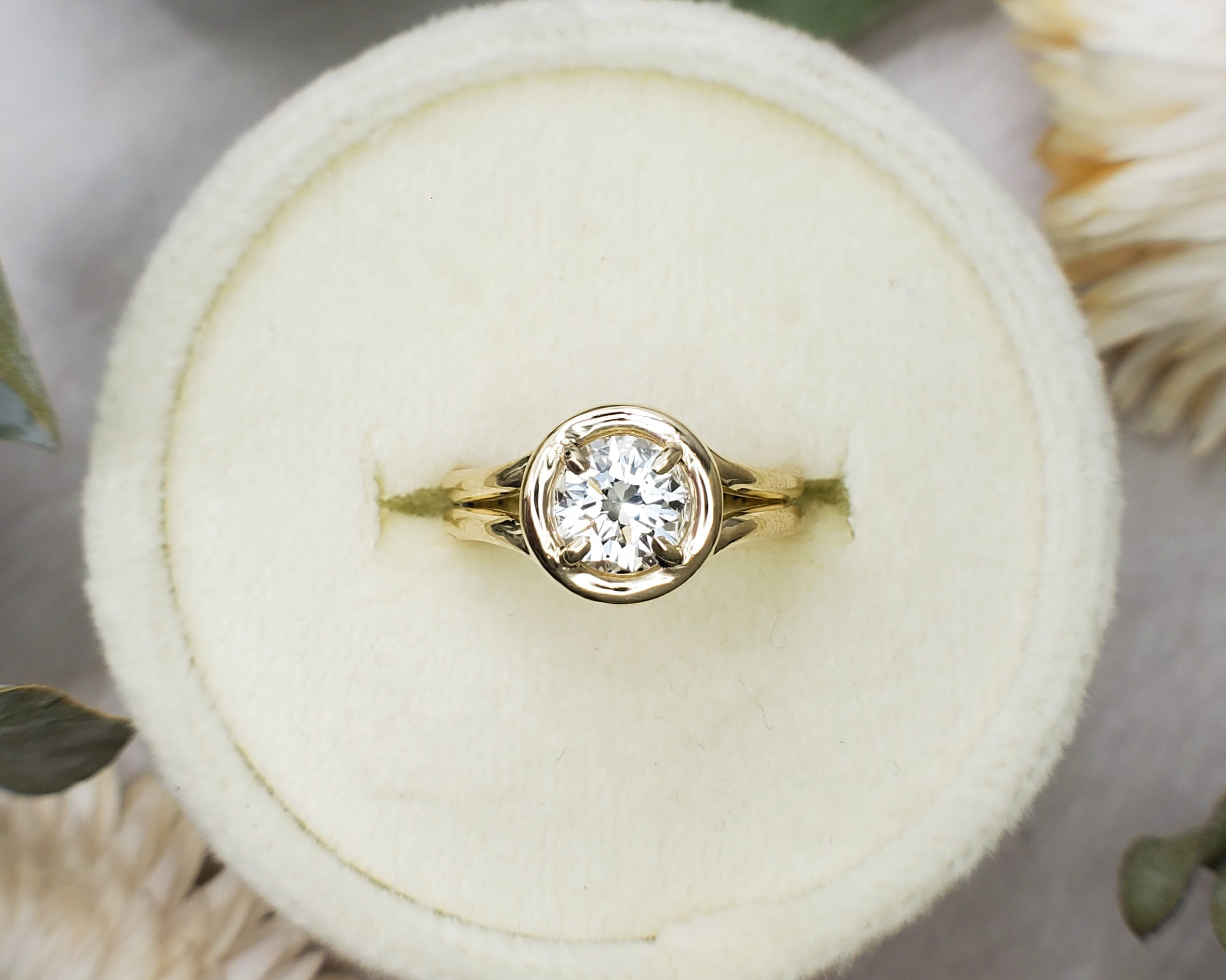 Heirloom Redesign: 0.50ct Pinky Ring