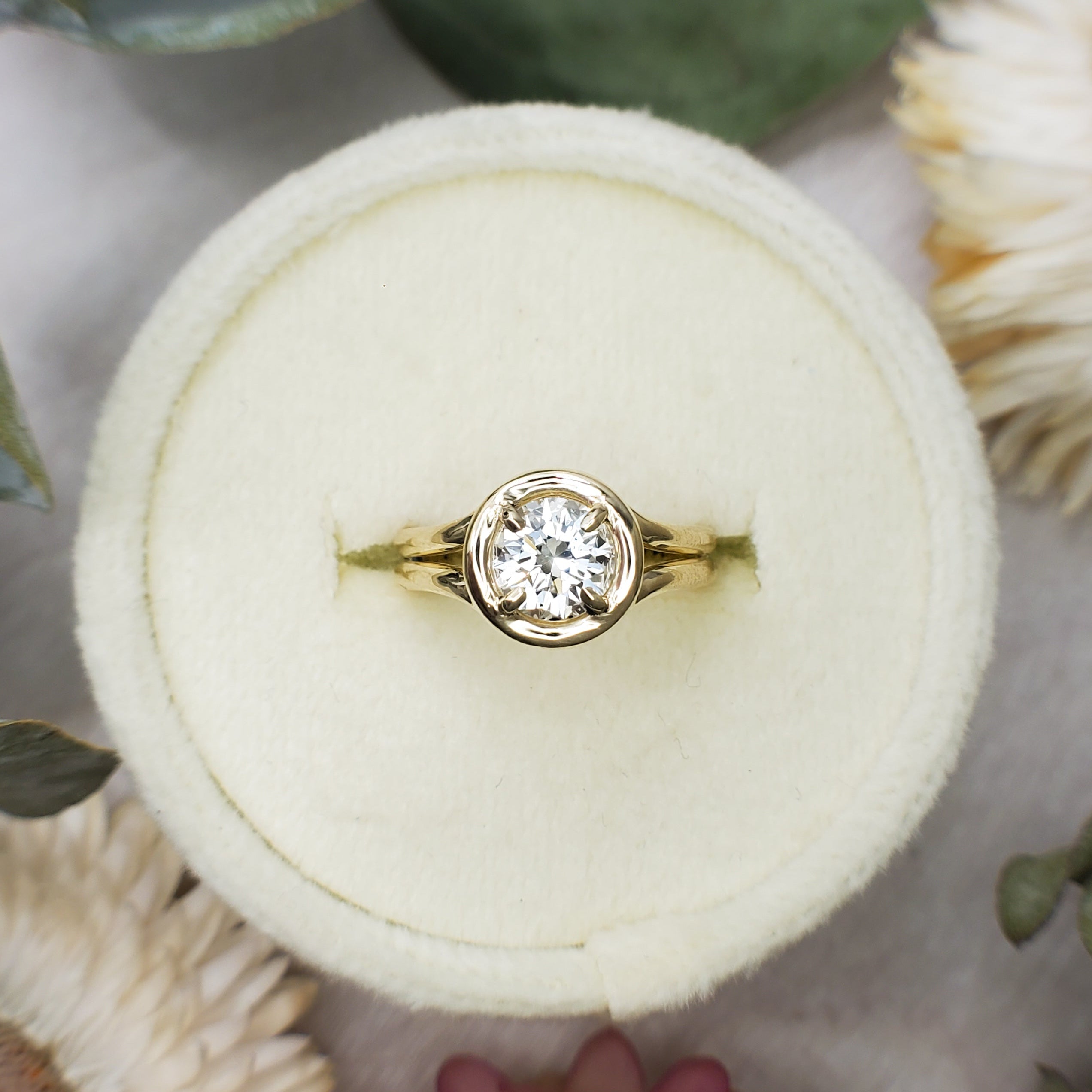 Heirloom Redesign: 0.50ct Pinky Ring