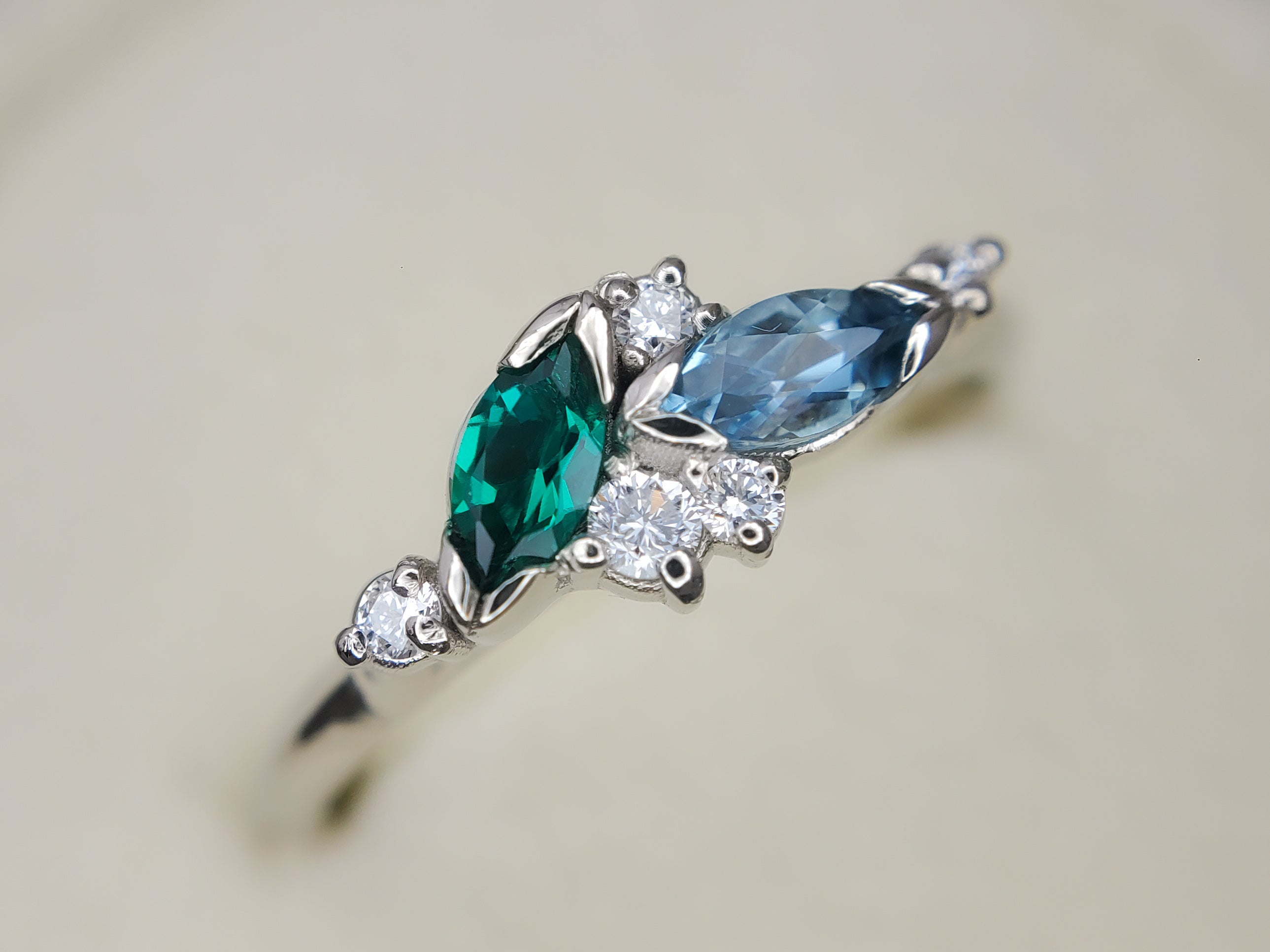 Custom Design: Family Birthstone Ring
