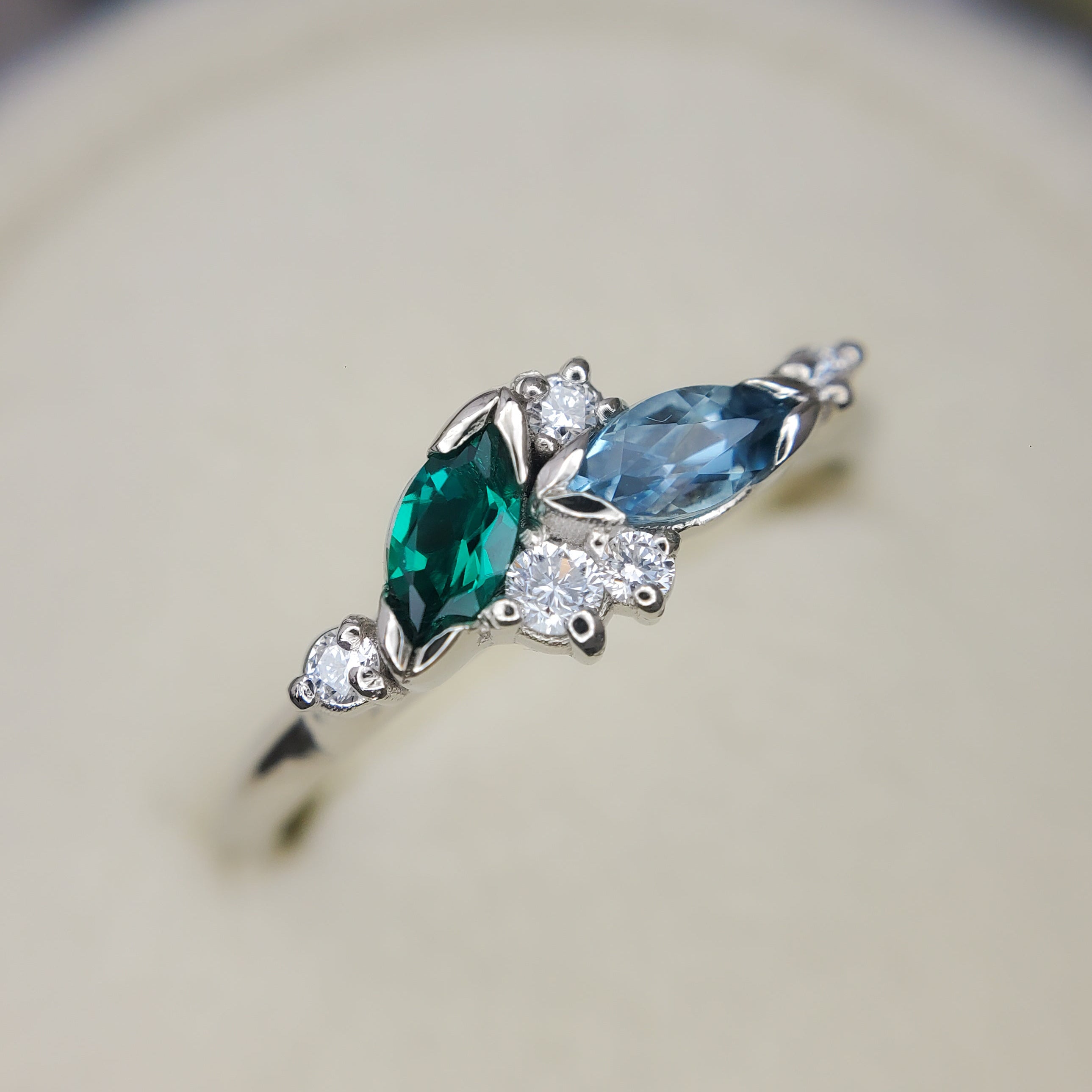 Custom Design: Family Birthstone Ring