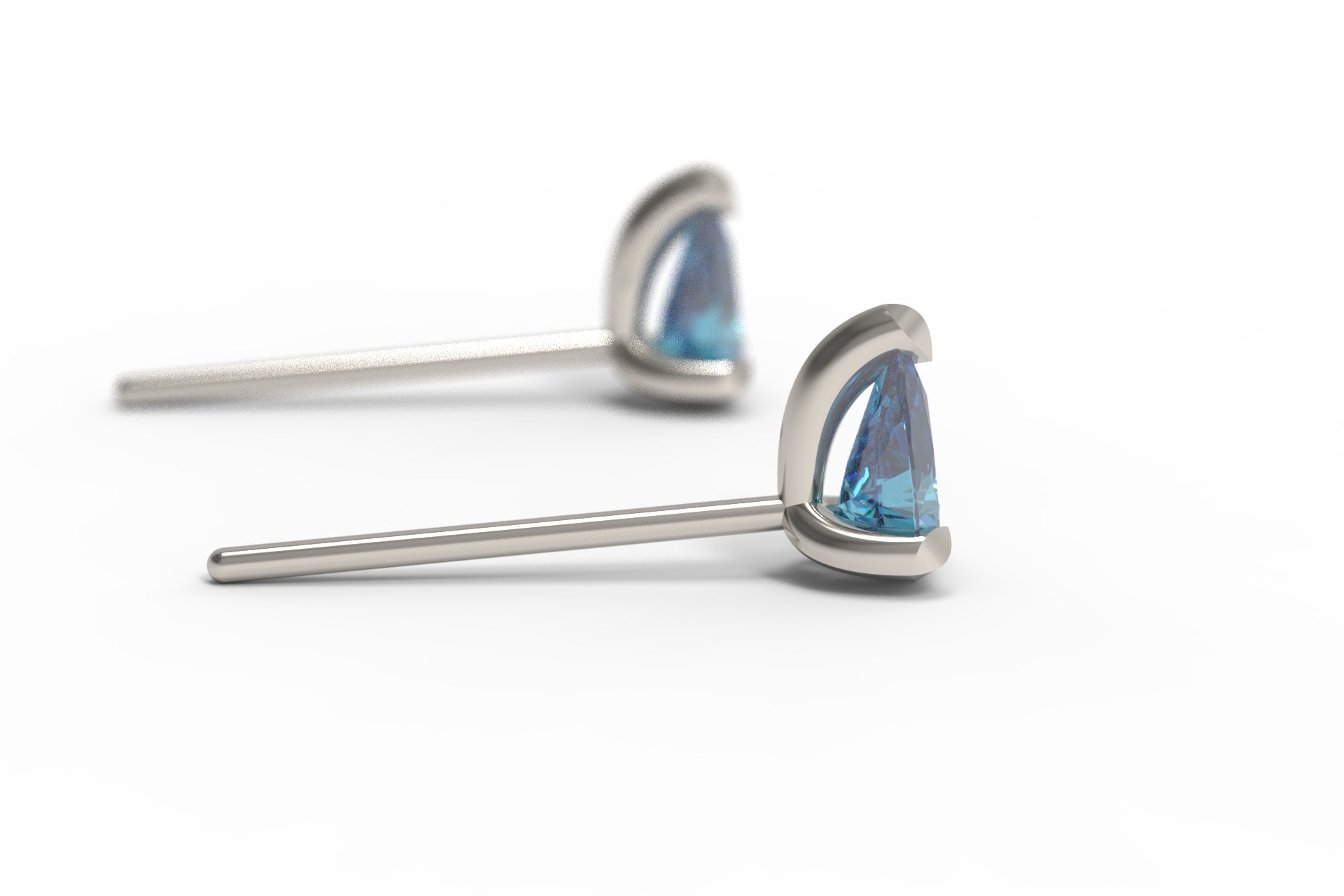 Sapphire Earrings