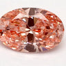 1.02ct Oval Lab Grown Diamond (Colour Fancy Vivid Pink, Clarity VS2, IGI Certified)