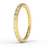 "Classic" 2mm Rounded Eternity - Flush Set Diamond Band