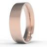 "Modernist" 6mm Flat Band - Comfort-fit (Heavyweight)