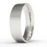 "Modernist" 6mm Flat Band - Comfort-fit