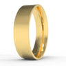 "Modernist" 6mm Flat Band - Comfort-fit