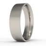"Modernist" 6mm Flat Band - Comfort-fit