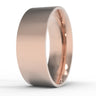 "Modernist" 8mm Flat Band - Comfort-fit