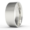 "Modernist" 8mm Flat Band - Comfort-fit