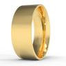 "Modernist" 8mm Flat Band - Comfort-fit