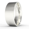"Modernist" 8mm Flat Band - Comfort-fit