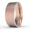 “Sandstone" 8mm Flat Band - Comfort-fit