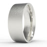 “Sandstone" 8mm Flat Band - Comfort-fit