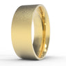 “Sandstone" 8mm Flat Band - Comfort-fit