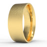 “Sandstone" 8mm Flat Band - Comfort-fit