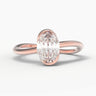 "Harmony" Wave Ring - 7x5mm Oval