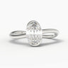 "Harmony" Wave Ring - 7x5mm Oval