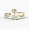 "Harmony" Wave Ring - 7x5mm Oval