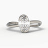 "Harmony" Wave Ring - 7x5mm Oval