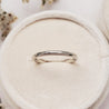 "Rounded" 2mm Band 14K White - Size. 10.0