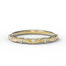 "Little Laurel" 1.2mm Diamond Anniversary Band