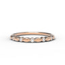 "Little Leaves" 1.5mm Diamond Anniversary Band