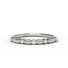 "Little Leaves" 1.5mm Diamond Anniversary Band