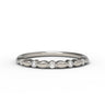 "Little Leaves" 1.5mm Diamond Anniversary Band